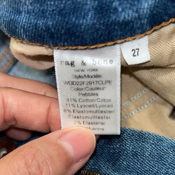 Rag & Bone Casey High-Rise Flare Jeans 27 - Picture 10 of 11